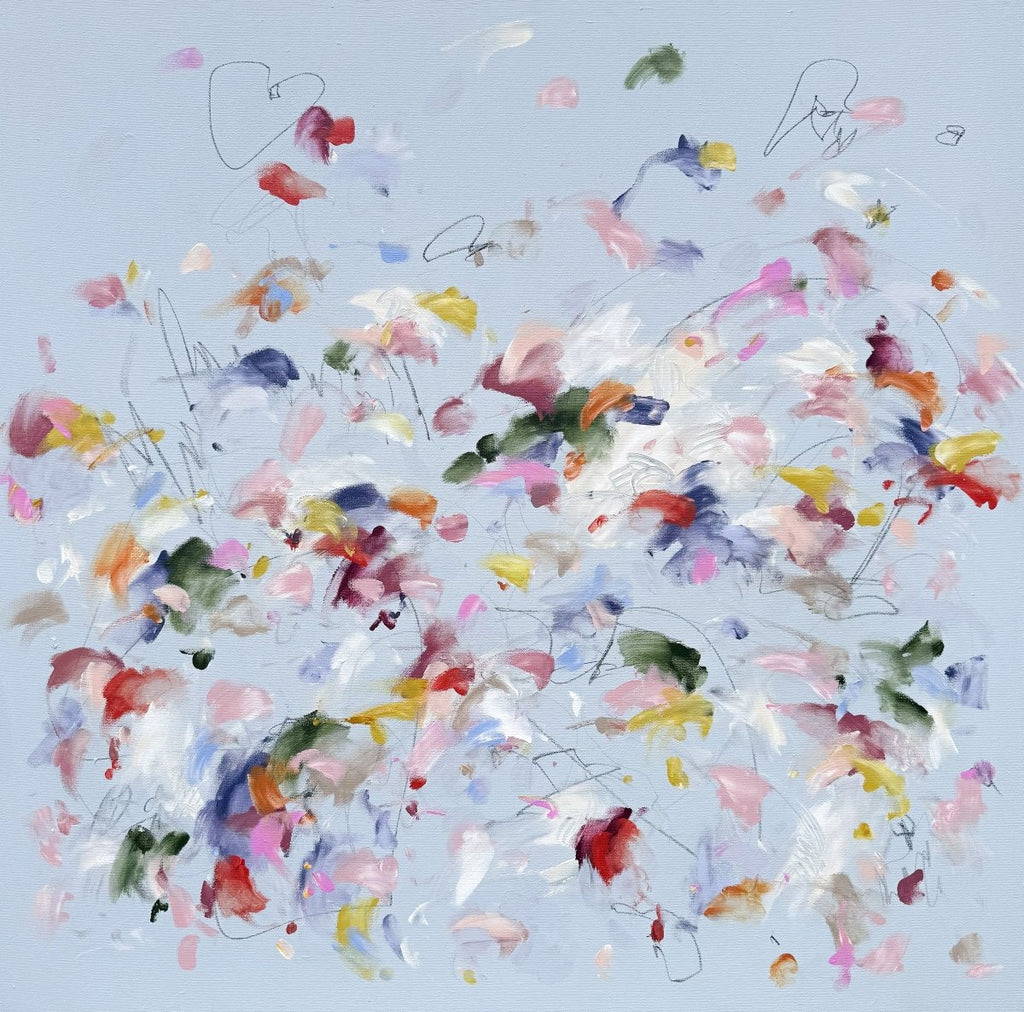 Where's the Party At? | 36" h x 36" w - Liza Pruitt