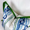 Whiskey Stripe in Forever Blue by Ferrick Mason Pillow Cover - Liza Pruitt