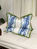 Whiskey Stripe in Forever Blue by Ferrick Mason Pillow Cover - Liza Pruitt