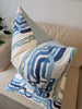 Whiskey Stripe in Forever Blue by Ferrick Mason Pillow Cover - Liza Pruitt