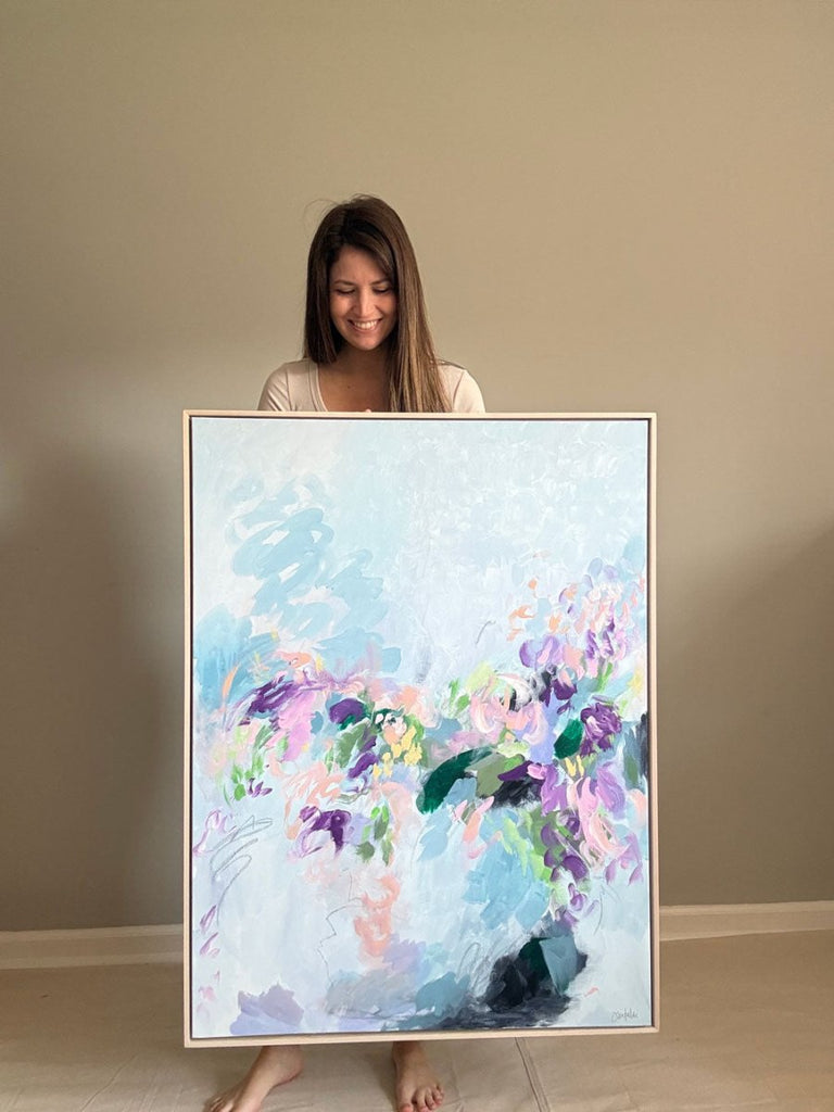 Whispered Grace | 40" h x 30" w | Framed - Liza Pruitt
