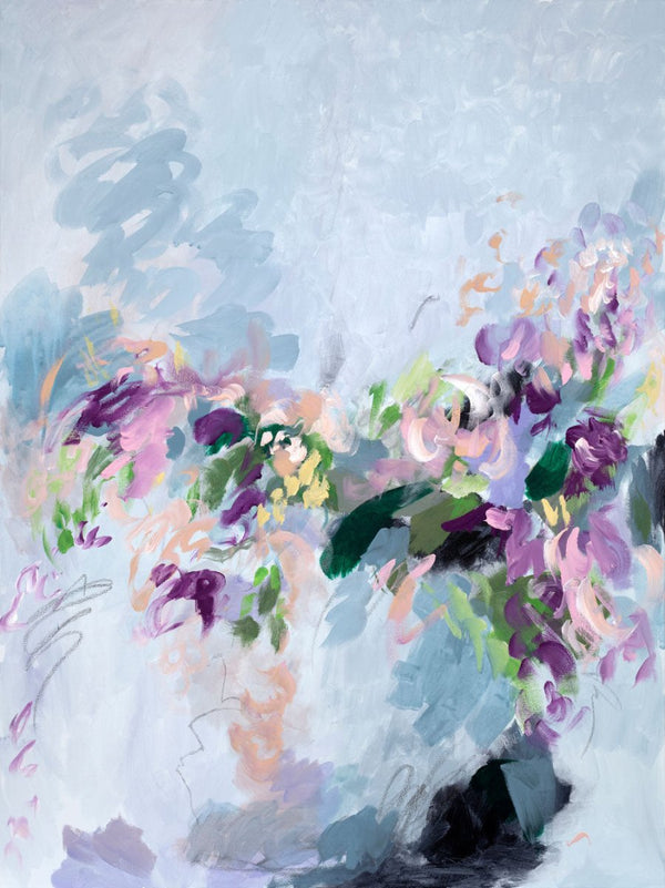 Whispered Grace | 40" h x 30" w | Framed - Liza Pruitt