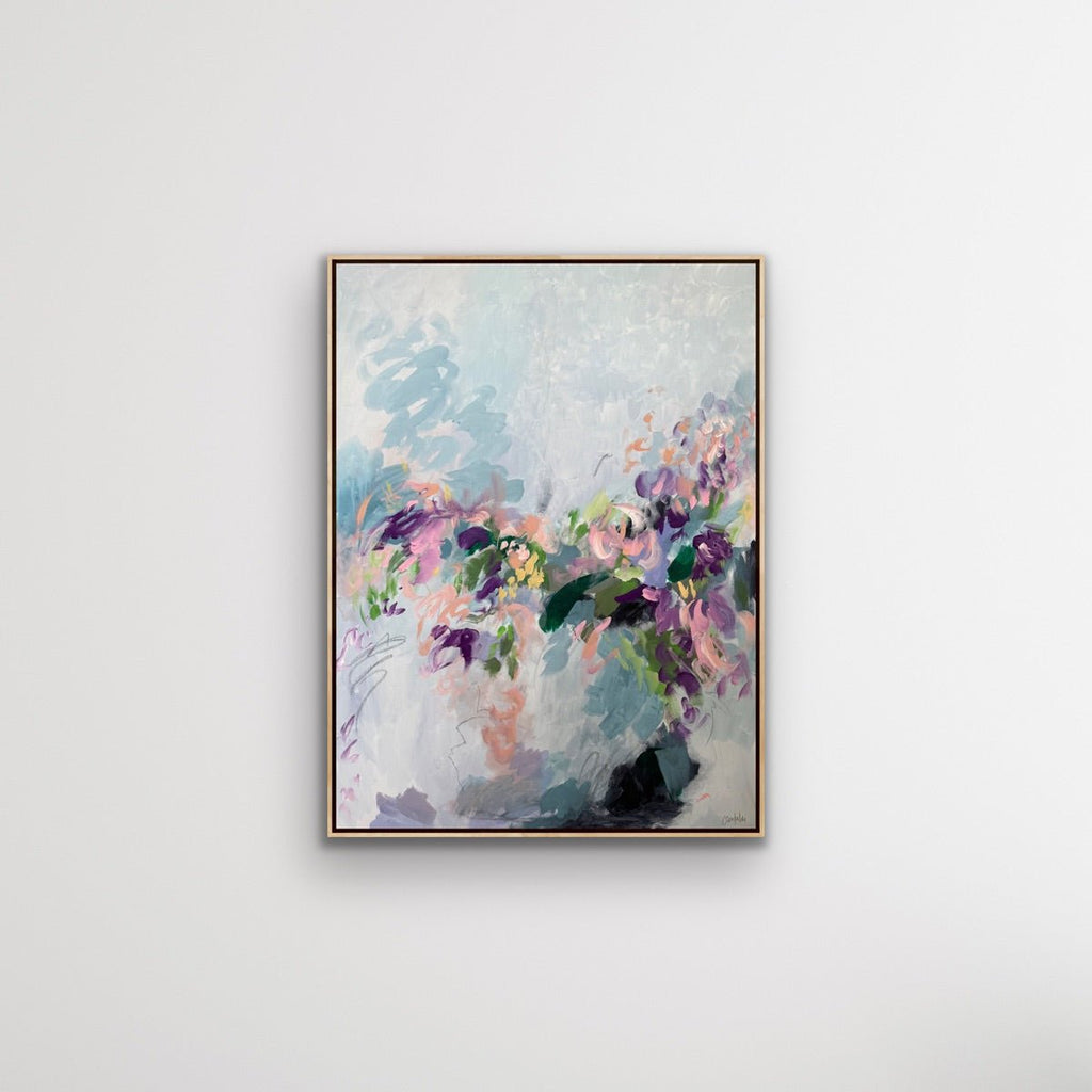 Whispered Grace | 40" h x 30" w | Framed - Liza Pruitt