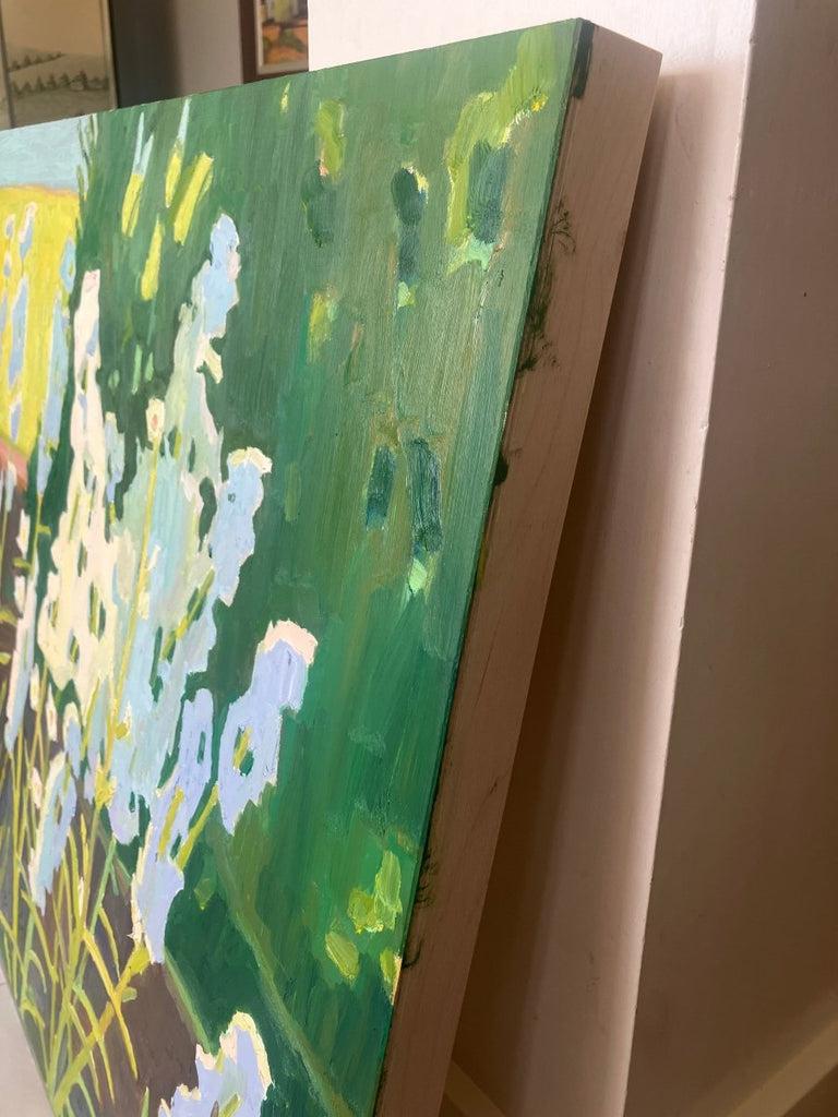 White Flowers | 30" h x 30" w - Liza Pruitt