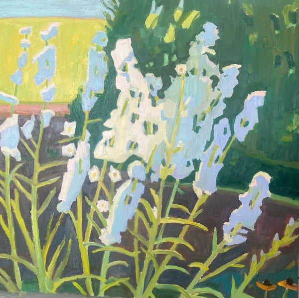 White Flowers | 30" h x 30" w - Liza Pruitt