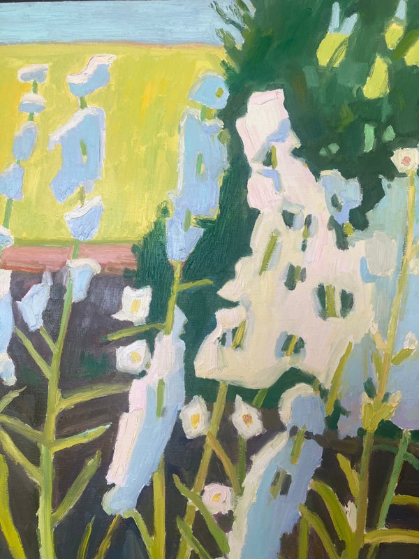 White Flowers | 30" h x 30" w - Liza Pruitt