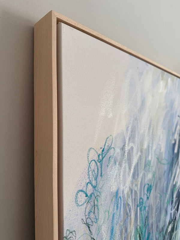 Wild Current | 40" h x 30" w | Framed - Liza Pruitt