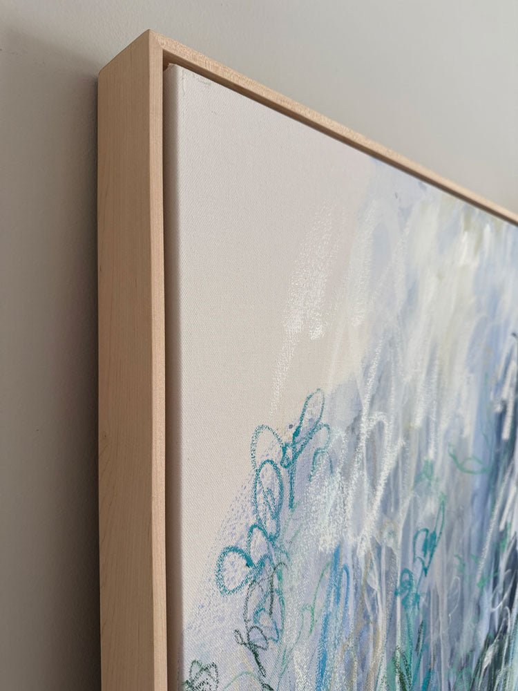 Wild Current | 40" h x 30" w | Framed - Liza Pruitt