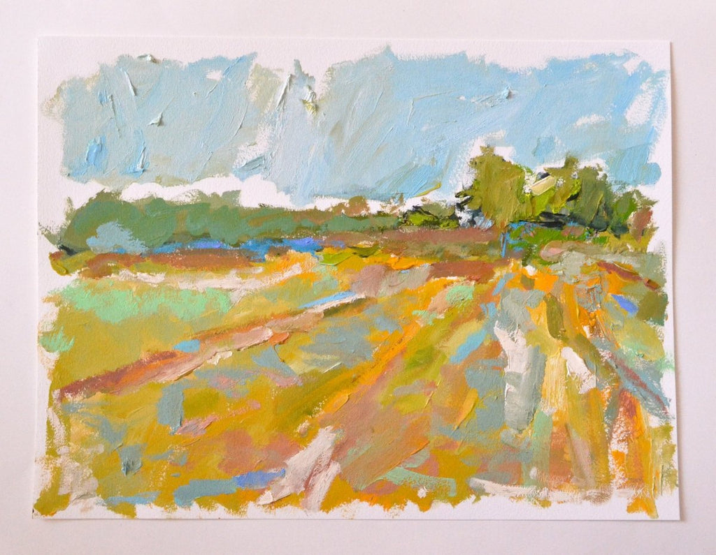 Wind Swept I | 12" h x 16" w - Liza Pruitt