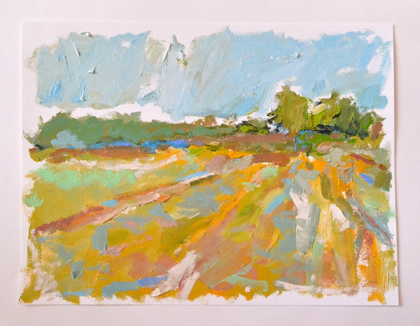 Wind Swept I | 12" h x 16" w - Liza Pruitt