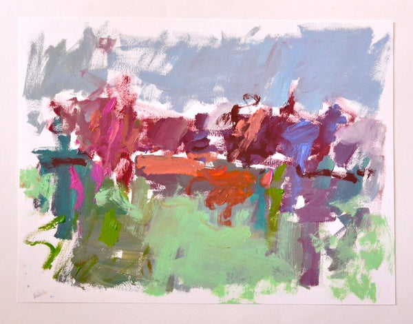 Wind Swept II | 12" h x 16" w - Liza Pruitt