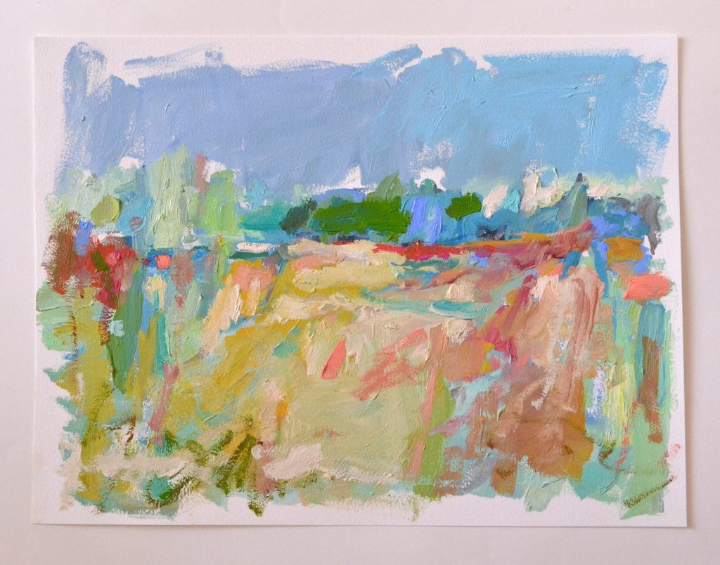 Wind Swept III | 12" h x 16" w - Liza Pruitt