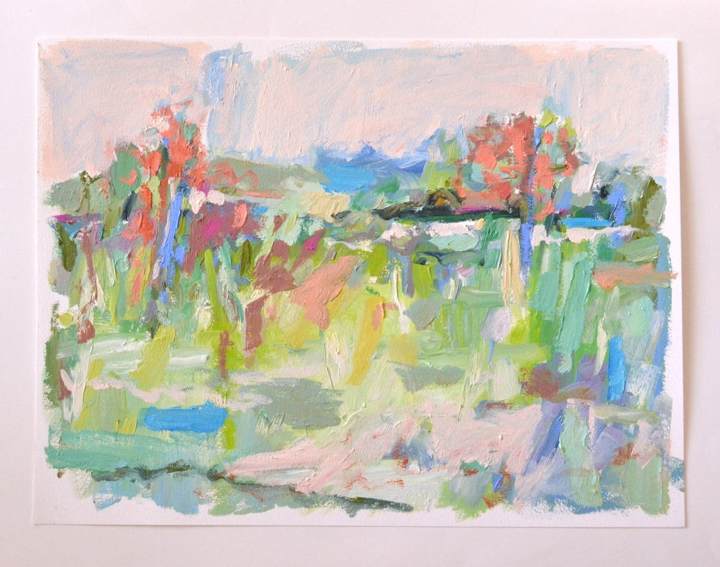 Wind Swept IV | 12" h x 16" w - Liza Pruitt