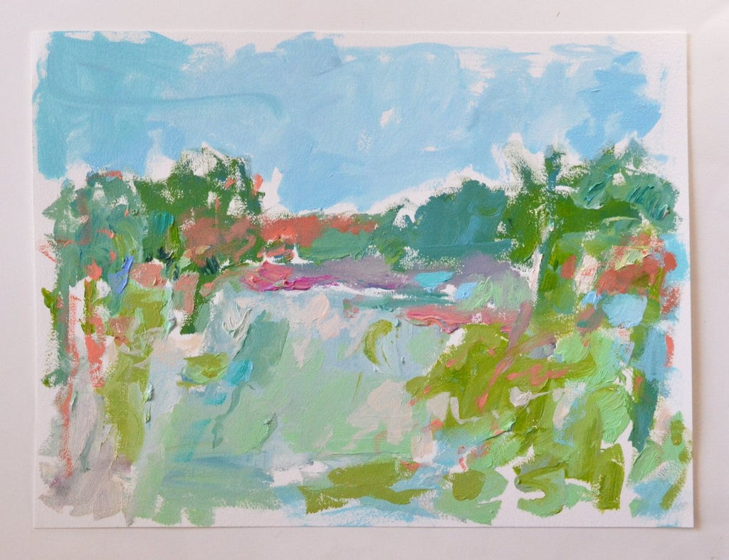 Wind Swept VI | 12" h x 16" w - Liza Pruitt