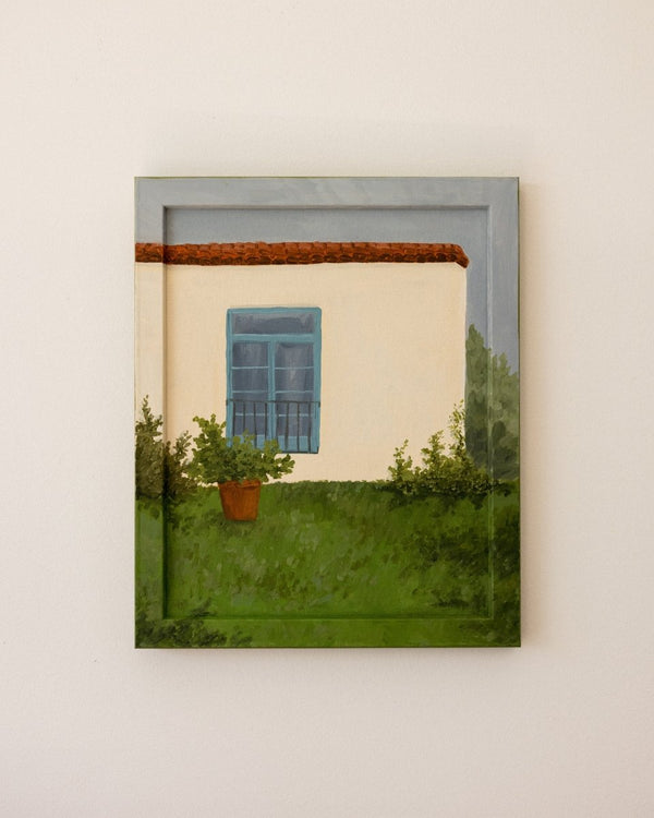 Window XIII | 11.5" h x 9.5" w | Framed - Liza Pruitt