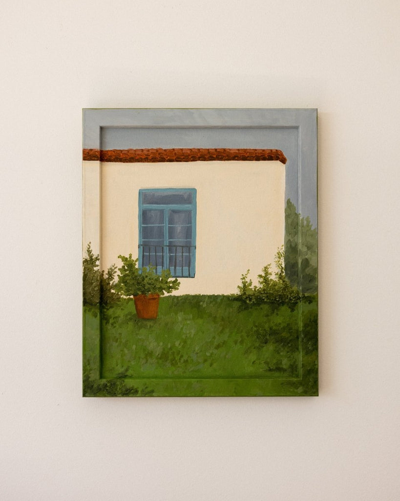 Window XIII | 11.5" h x 9.5" w | Framed - Liza Pruitt