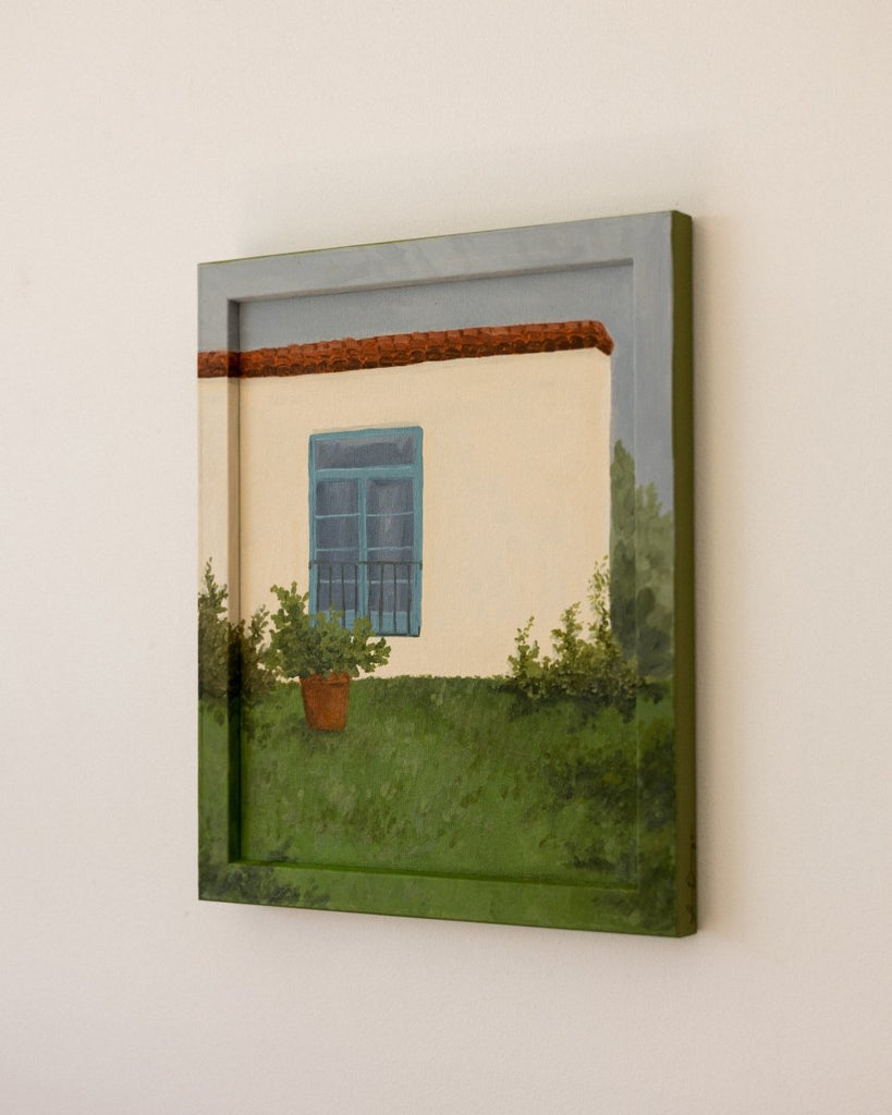 Window XIII | 11.5" h x 9.5" w | Framed - Liza Pruitt