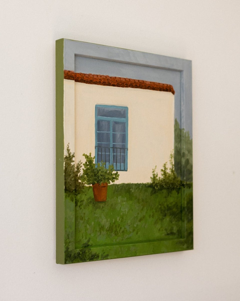 Window XIII | 11.5" h x 9.5" w | Framed - Liza Pruitt