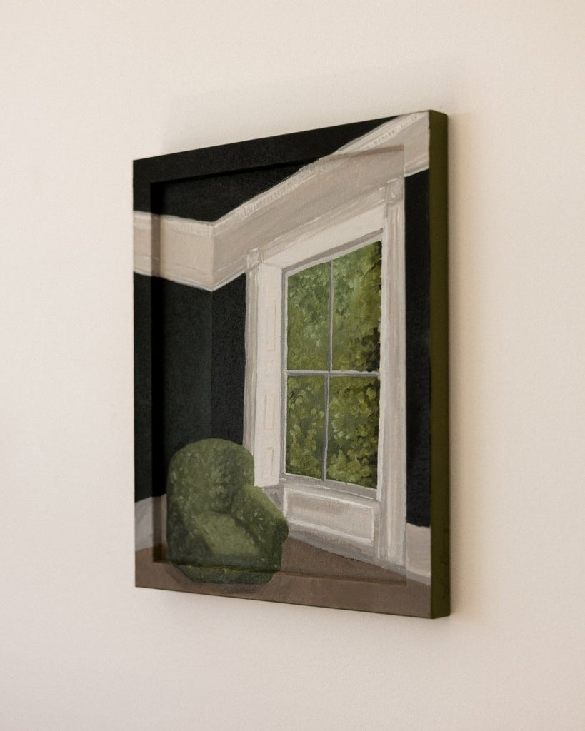Window XIV | 11.5" h x 9.5" w | Framed - Liza Pruitt