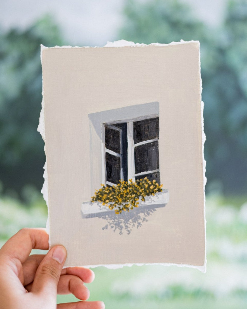 Windows V | 7" h x 5" w - Liza Pruitt