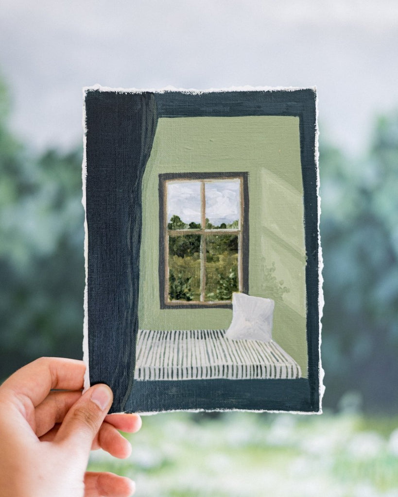 Windows VI | 7" h x 5" w - Liza Pruitt