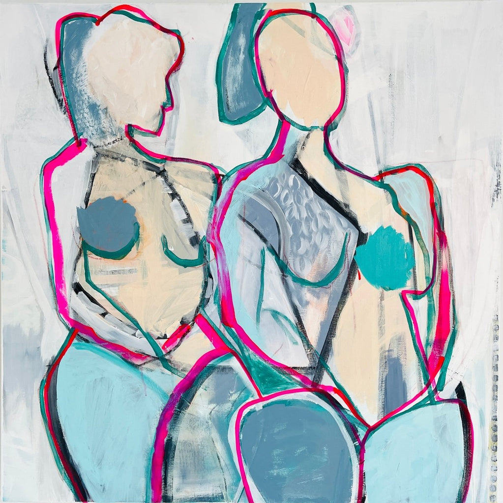Winging It | 36" h x 36" w - Liza Pruitt