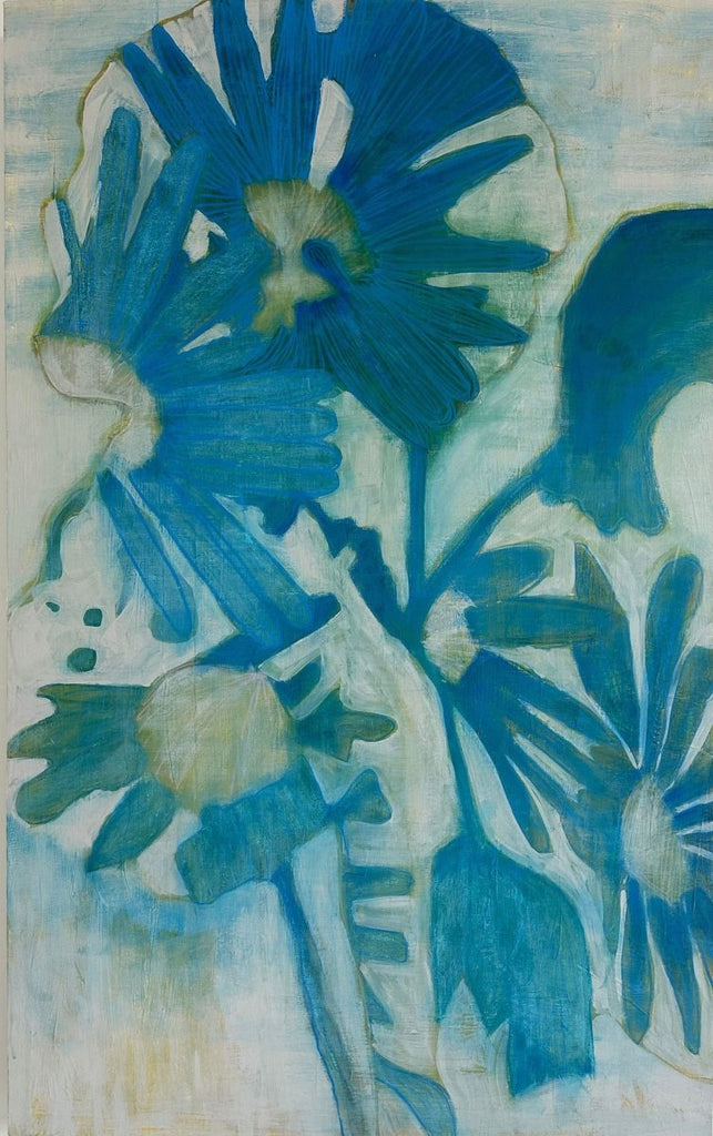 Yves Klein Blue | 40" h x 25" w - Liza Pruitt