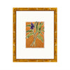 Apricot Flora 1 | 14" h x 11" w | Framed - Liza Pruitt