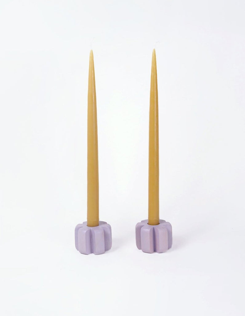 Asterisk Candleholder Pair Set - Liza Pruitt