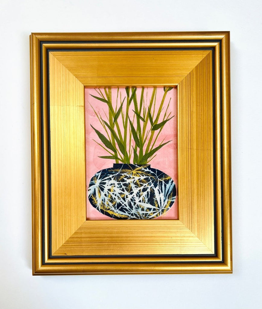 Bamboo | 12" h x 10" w | Framed - Liza Pruitt