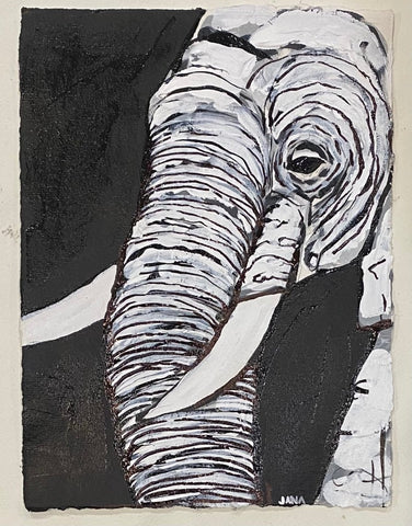 Blanche | 12" h x 9" w - Liza Pruitt