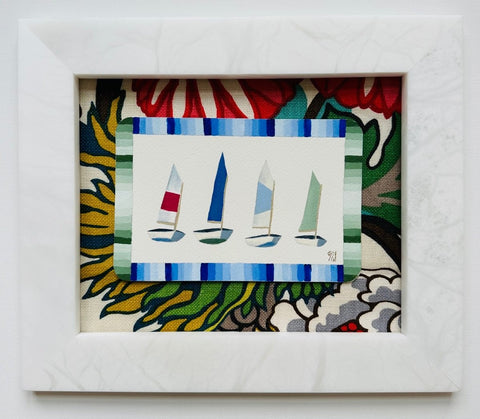 Bold and Bright | 11" h x 13" w | Framed - Liza Pruitt