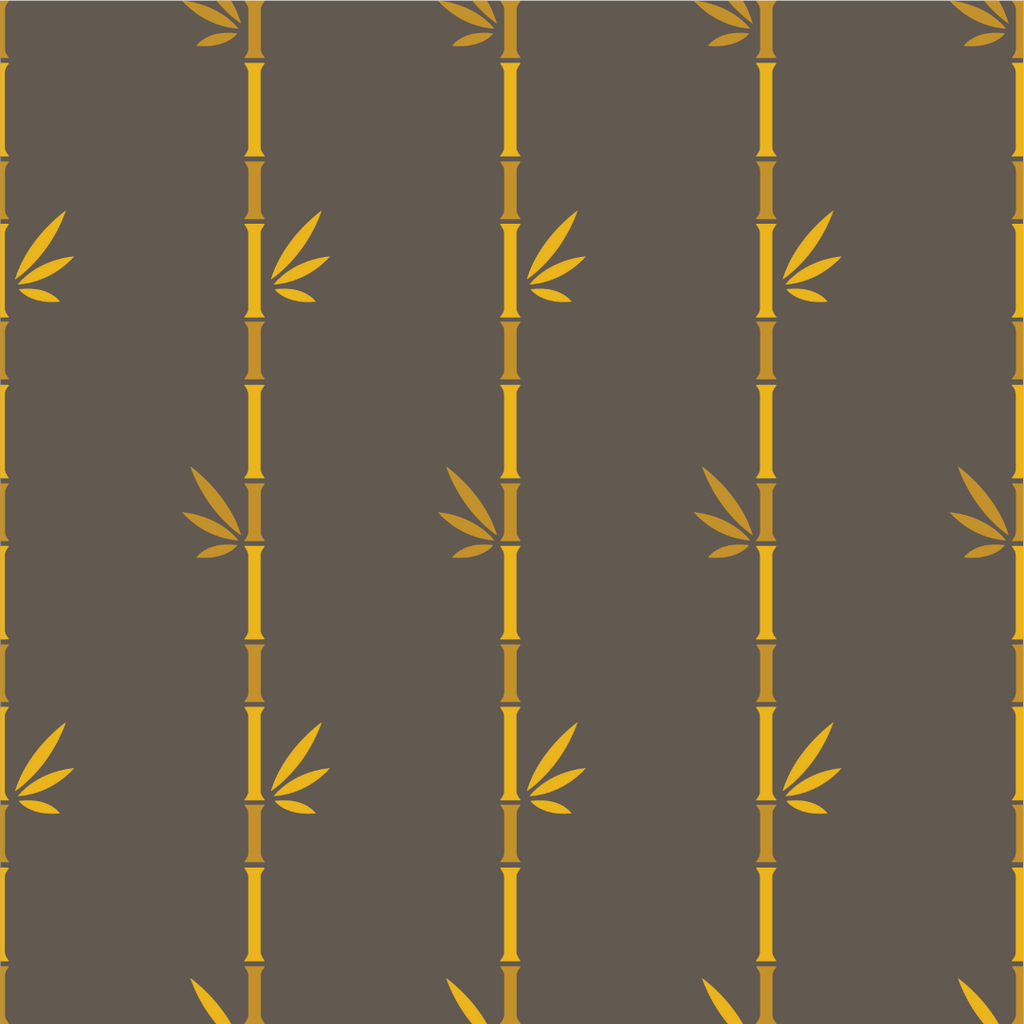 Brown Bamboo Wallpaper - Liza Pruitt