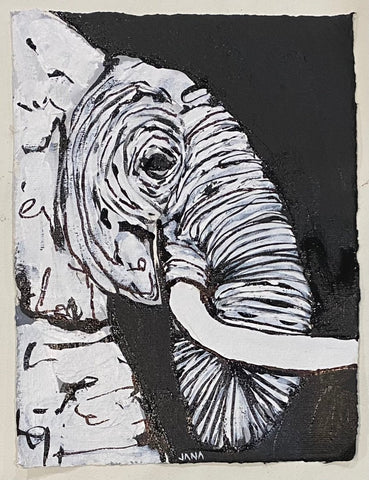 Butler | 12" h x 9" w - Liza Pruitt