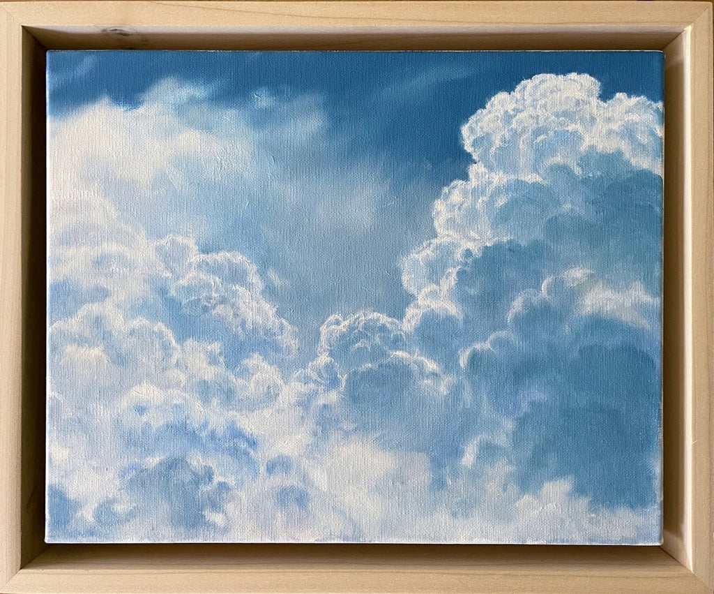 Cloudscape 77 | 8" h x 10" w | Framed - Liza Pruitt