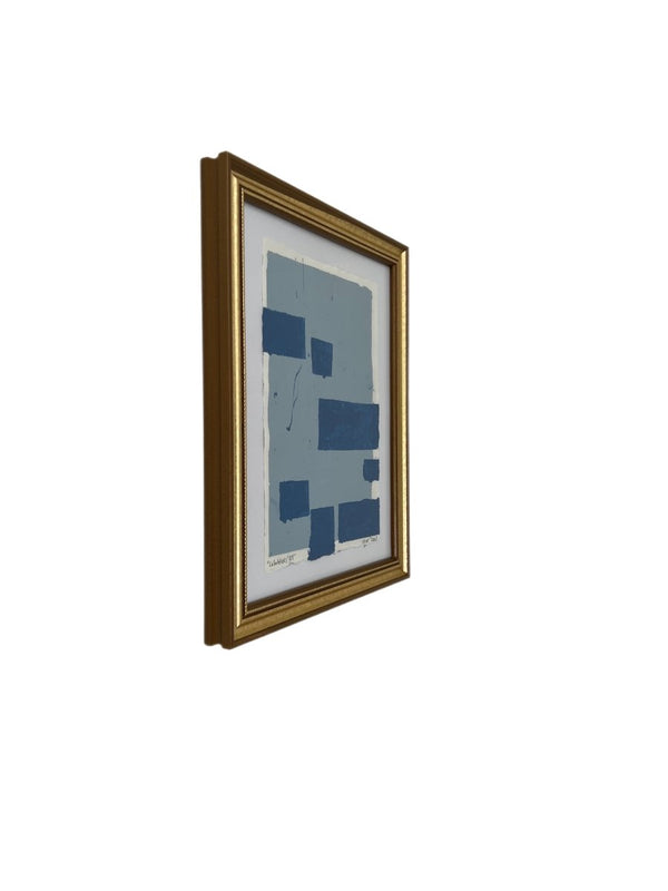 Colorblocks 35 | 11" h x 9.5" w | Framed - Liza Pruitt