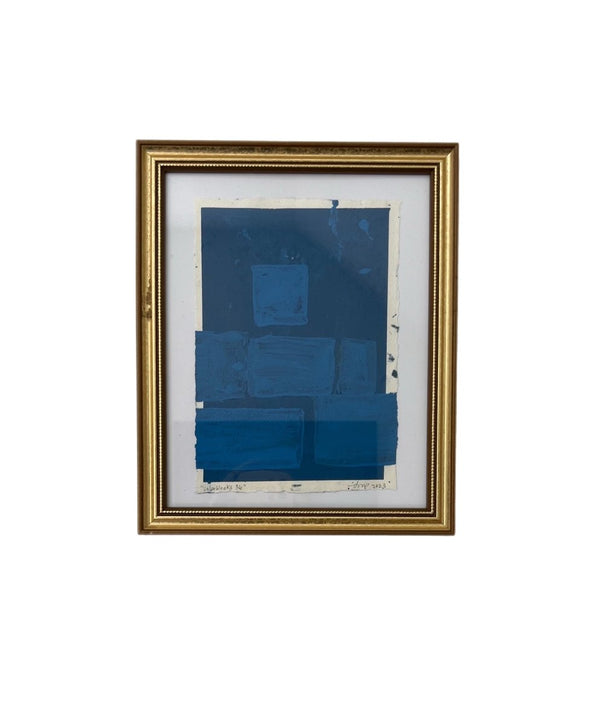 Colorblocks 36 | 11" h x 9.5" w | Framed - Liza Pruitt