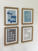 Colorblocks 37 | 11" h x 9.5" w | Framed - Liza Pruitt