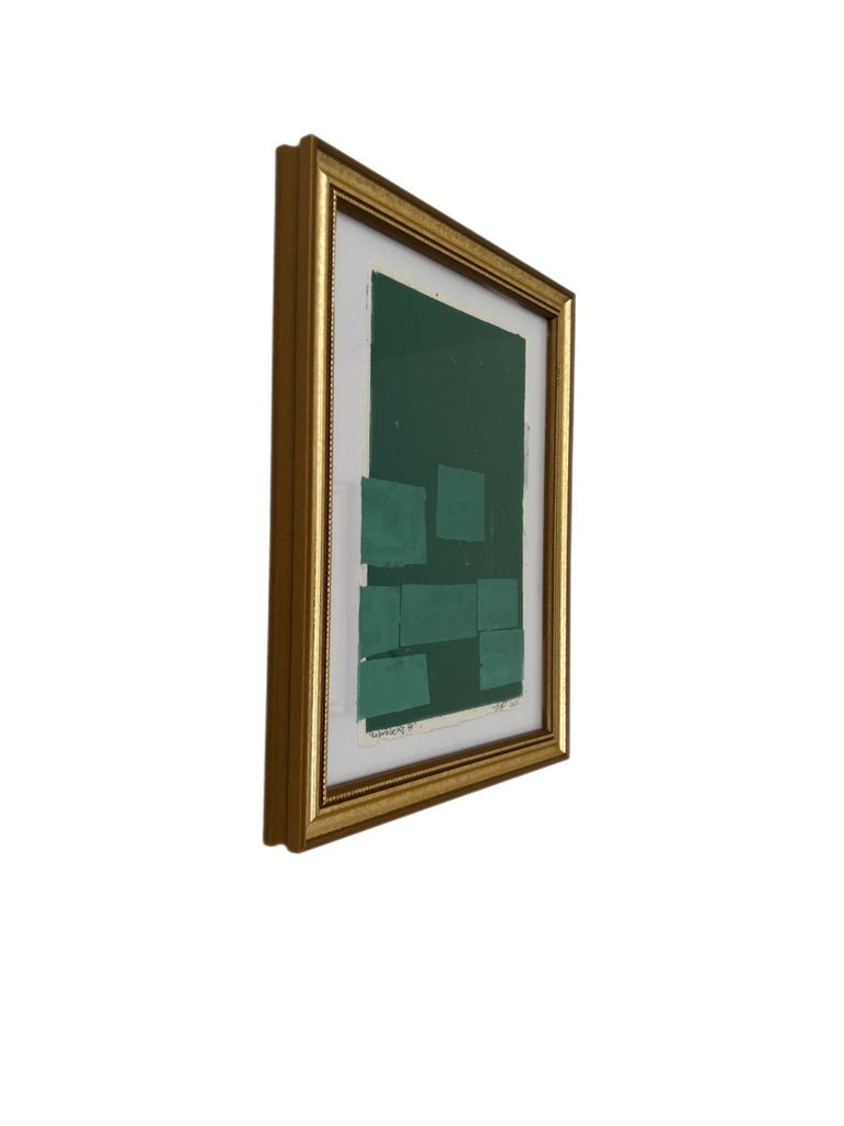 Colorblocks 40 | 11" h x 9.5" w | Framed - Liza Pruitt