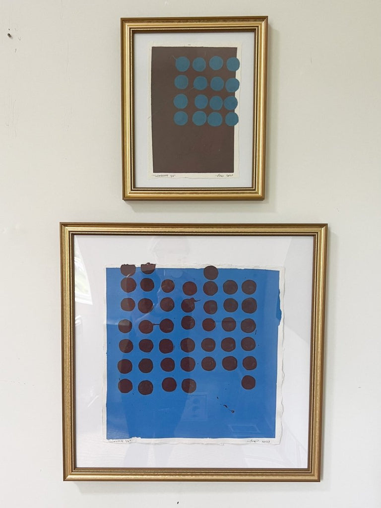 Colorblocks 46 | 13" h x 13" w | Framed - Liza Pruitt