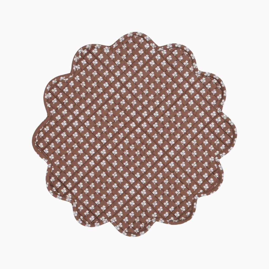 Constance Wavy Quilted Placemat - Liza Pruitt