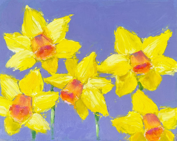 Daffodils | 11" h x 14" w - Liza Pruitt