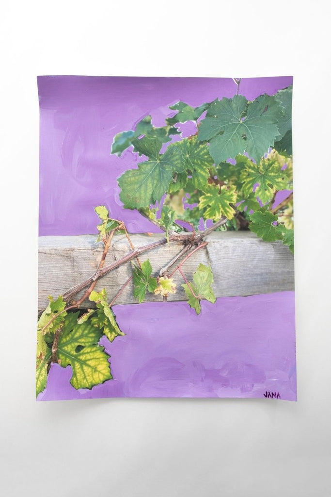 Deep in the Vineyard | 20" h x 16" w - Liza Pruitt