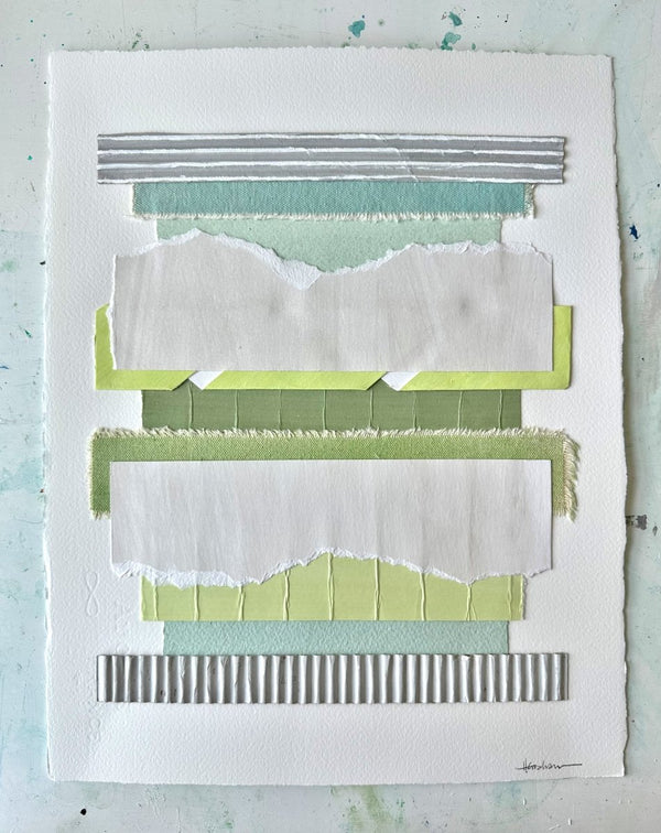 Dill + Lime Composition | 14" h x 11" w - Liza Pruitt