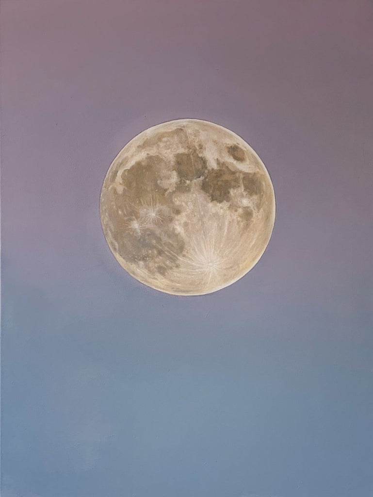 Dusk Moon I | 40" h x 30" w - Liza Pruitt