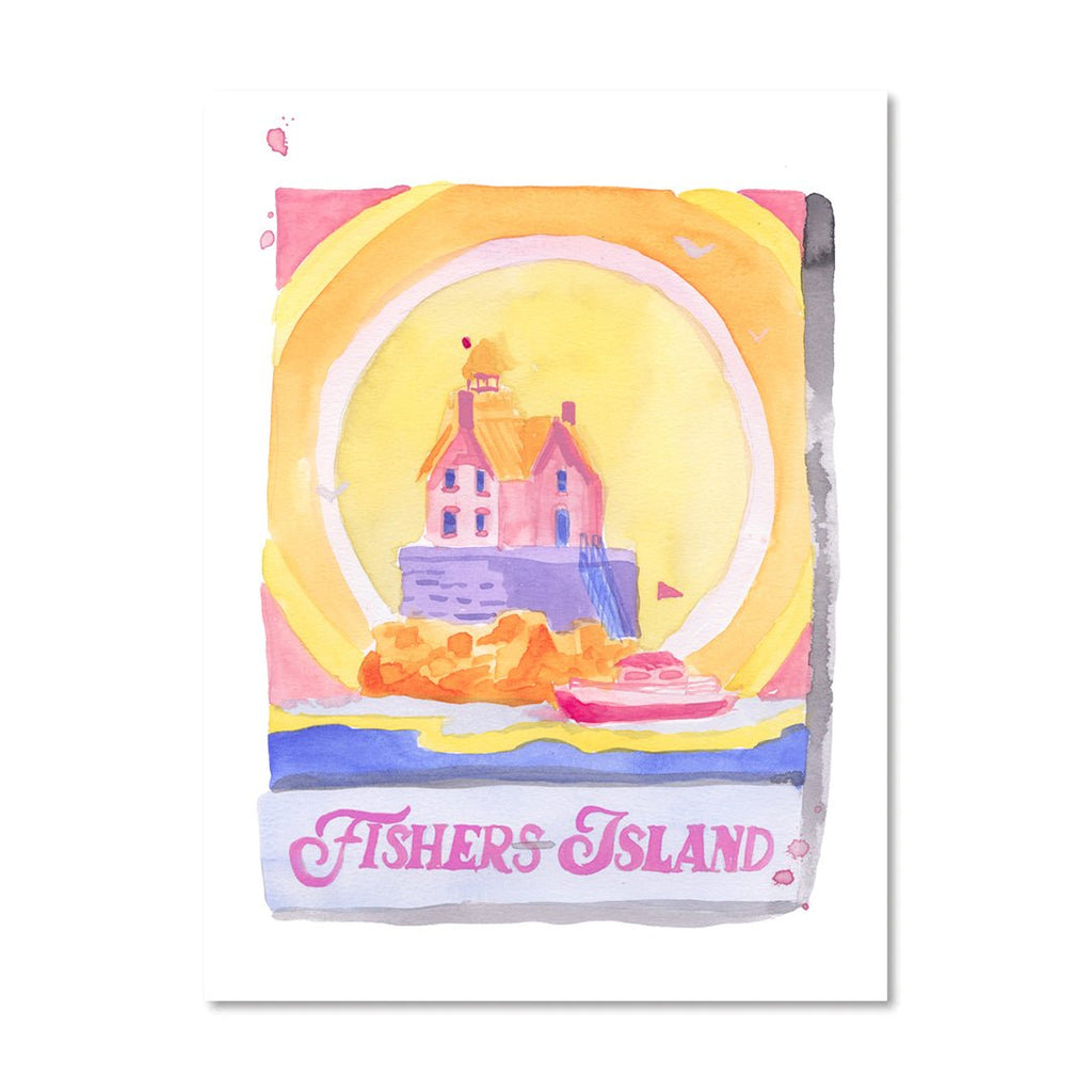 Fishers Island Matchbook - Liza Pruitt