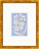 French Blue Flora 1 | 7" h x 5" w | Framed - Liza Pruitt