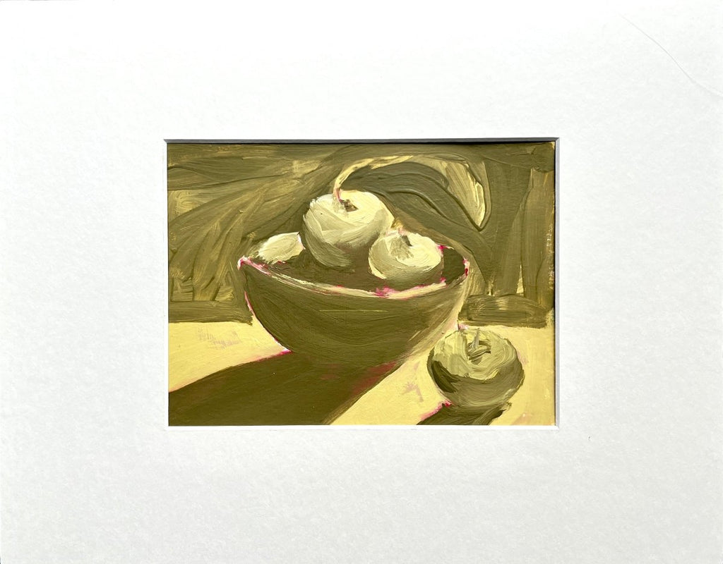 Fruit Bowl Study I | 11" h x 14" w - Liza Pruitt