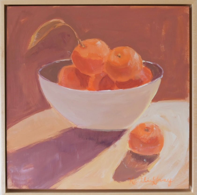 Fruit Bowl XV | 12" h x 12" w | Framed - Liza Pruitt