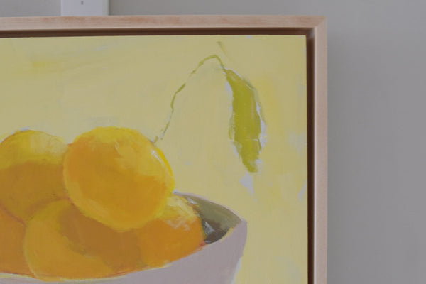Fruit Bowl XVII | 12" h x 12" w | Framed - Liza Pruitt